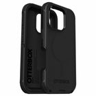 OtterBox Defender Pro MagSafe iPhone 16 Pro - Black-Tri-layer defense with a silicone cover to resist bumps, rigid inner shell to hold your phone in place and a memory-foam backing for stability