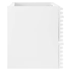Modway Render 36" Wall-Mount Bathroom Vanity Cabinet - White-Full-Extension Drawers
