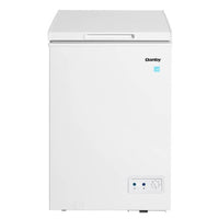 Danby 3.5 cu. ft. Chest Freezer - White-Garage Ready: Freezer can perform in temperatures from 0°F to 110°F (-17°C to 43°C)