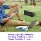 MyBat Outback Portable Rugged Waterproof Outdoor Wireless Speaker - Army Green-Portable and Lightweight: Designed for easy transport, suitable for on the go lifestyles.​