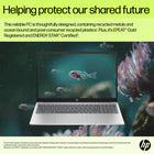 HP 15.6" Laptop - Intel Core i7-1355U - 512 GB SSD - 16 GB DDR4 - Windows 11 Home-PCIe  NVMe  SSD storage: Get up to 15x faster performance than a traditional hard drive