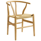 Modway Amish 29" Wood Dining Chair - Natural-Elm Wood Dining Chair