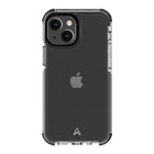 AXS PROShield Plus Drop-tested Clear Case for Apple iPhone 13 - Black-Anti-UV material offers a crystal clear design