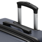 Swiss Gear Hardside Spinner 28" Checked Luggage - Navy-Zippered separator panel with an integrated wet bag and flat packing pocket