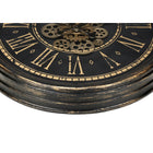 Monarch Specialties Clocks 24" Round Wall Clock - Brown -Perfect for indoor use only and no assembly required, simply insert 3 AA batteries (not included), hang it up and enjoy the instant transformation in the space