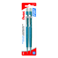 Pentel HB Mechanical Drafting Pencils - 0.7mm - 2 Pack-High quality mechanism advances a consistent amount of lead every time