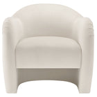 Modway Compose Performance Velvet Accent Chair - Alabaster-Arrives Fully Assembled