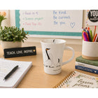 Oscardo Learning by Benjamin Chee Chee Porcelain Mug - 295ml-Stackable Mug Feature - Optimized for easy storage and space saving organization