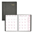 Brownline 2026 Essential 14-Month Monthly Planner - 11" x 8-1/2" - Black - English-14-Month: December 2025 to January 2027
