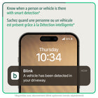 Blink Outdoor 2K+ Wireless smart security 1-camera system - Black-4x zoom — Get a closer look when you need it. Zoom in up to 4x to verify package delivery details, see visitors clearly, or identify vehicles in your driveway without losing crucial visual information