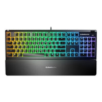 Steel Series Apex 3 Water Resistant Gaming Keyboard-IP32 water resistant for protection against spills