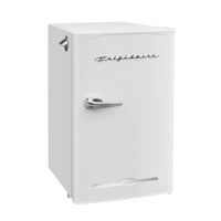 Frigidaire Retro Mini Fridge - 3.2 cu ft - White-Built-in bottle opener