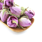 Tao Tea Leaf Rose Buds Tea - Loose Leaf - 50g-This herbal tea is sweet, gentle, and floral producing a lovely, light pink liquor. Rose buds may help to slow the aging process, aid in digestion and help with menstrual pain