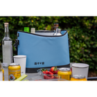 RovR KeepR Drink Carrier with Ice Bucket and Shoulder Strap - Coral-Leak-proof TPU and high-density foam construction keeps items cool and dry
