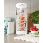 Sparkel All Natural Sparkling Water Appliance - White -5 Levels of carbonation - powered by electricity, spärkel will consistently carbonate your beverage at the level you choose! Comes with one reusable bottle and 10 carbonators. Each carbonator (a+b) generates exactly the right amount of co2 to sparkle one full spärkel bottle (750ml / 25.4oz). We also offer additional bottles to complement your sparkling water maker