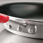 Tramontina Pro 14" Nonstick XL Fry Pan - Red Handle - Reinforced Coating-Oven-safe up to 400°F / 204°C, Dishwasher-safe