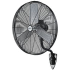 Matrix Industrial 30" Oscillating Wall Fan-All-metal construction
