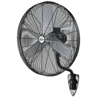 Matrix Industrial 30" Oscillating Wall Fan-All-metal construction