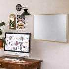 Office Works Large Dry-Erase White Board, Pack of 6, 23 x 35 inches, White-Measurement: small framed whiteboard measures 35.5"L x 23.5"H without the frame