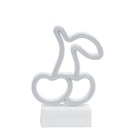 Locker Gear Standing Icon Light - Cherry-Magnetic back and sturdy white base