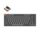 Keychron K3 Max RGB Low Profile Wireless Mechanical Keyboard - Brown Switch - 75% Layout - Carbon Black-Exceptional Connectivity: Seamlessly switch between devices with the 2.4 GHz wireless connection or Bluetooth 5.1, offering rapid response times and multitasking capabilities across your computer, phone, and tablet.