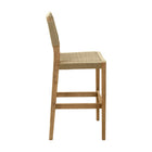 Zuo Corde Barstool - Beige-3 year limited warranty