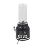 Frigidaire 300-Watt Retro Smoothie Blender - Black-Heavy duty stainless steel blades for a creamy smoothie or milkshake