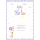 Rosedale 5-1/2" x 8" Baby Shower Greeting Cards/Envelopes - 12 Pack-Printed on premium uncoated paper