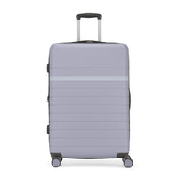 Bugatti Lisbon Large Hardside Luggage - Lilac-Made from a durable blend of ABS and polycarbonate composite