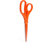 JAM Paper Heavy Duty Multi-Purpose Precision Scissors - 8" - Orange-Quantity: 1 Pair of Scissors per Pack | Features comfort grip that can be used left- or right-handed