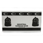 Eco II Industrial Garbage Bags - Extra Strong - 56" x 60" - Clear - 50 Pack-Clear