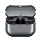 Samsung Galaxy Buds3 Pro - Silver-Adaptive Noise Control. Tune into what matters. Keep your Galaxy Buds3 Pro on and continue to engage with the world around you. Using Galaxy AI, Galaxy Buds3 Pro identifies and prevents unnecessary noise intuitively. Then, it optimizes your audio experience by re-adjusting the balance between ANC and Ambient mode to correspond to your surroundings. So you can listen to your favorite tunes, uninterrupted.