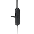 JBL TUNE 125BT Wireless In-Ear Headphones - Black-Polymer Li-ion battery