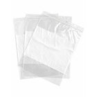 KL Rubber Resealable Polyethylene Bag With White Id Block & Hang Hole - 2 Mil - 12” x 15" - 1000 Pack-Approved for direct food contact — ideal for meats, produce, and dry goods