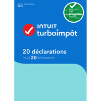 TurboTax 2025 - 20 Returns - French - Windows [Digital Download]-Designed for larger families and those with multiple tax returns