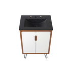 Modway Energize 24" Bathroom Vanity - Cherry/White/Black-8