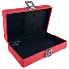Vaultz Pencil Box - Sharks-Reliable key lock provides security and features trademarked Vaultz design