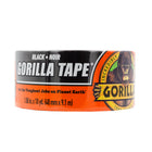 Gorilla Duct Tape - 10 yd L x 1.88" W - Black-Tough, Reinforced Backing: The tight weave contributes to the strength, but Gorilla Tape can still be torn by hand