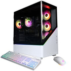 CyberPowerPC Gamer Xtreme Gaming Desktop - Intel Ultra 5 225F - GeForce RTX 5060 8 GB - 16 GB DDR5 RAM - 2 TB SSD - White-Intel Core Ultra 5 225F 3.3GHz (Max 4.9GHz)