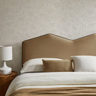 Modway Cosette Performance Velvet Full Size Headboard - Taupe-Contrast Piping Trim