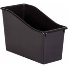 Teacher Created Resources Plastic Book Bin - Black - 6 Pack-Each book bin measures 5 1/2" L x 11 3/8" W x 7 1/2" H.