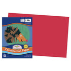 Prang Construction Paper - Holiday Red - 12" x 18" - 50 Sheets-Heavyweight groundwood construction paper