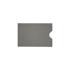 LUX Credit Card Sleeves - 2-3/8" x 3-1/2" - Smoke - 50 Pack-Used to protect your credit cards, hotel key cards, business cards, college/university I.D. cards