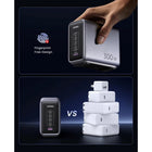 UGREEN Nexode 300W 5-Port GaN USB-C/USB-A PD Desktop Charger-Universal Compatibility: The 300W charger is compatible with a wide range of devices, including MacBook Pro, MacBook Air M2, ThinkPad X1, Dell XPS, iPad Pro, iPhone 15/14/13 series, AirPods, Galaxy S23/S22/S21 series, and Steam Deck, providing versatility for all your charging needs.