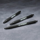 BIC SoftFeel Ballpoint Pens Retractable – 1.0mm – Black – 12 Pack  -Cushioned grip and soft rubberized barrel ensure comfort and help prevent fatigue