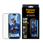 PanzerGlass UWF Screen Protector with Fastfit in-a-box for iPhone 17 - Clear-Keeps your device safe from your everyday fumbling, dropping and cracking