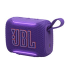 JBL Go 5 Ultra-Portable Bluetooth Speaker - Purple-Mood-boosting ambient edge lighting