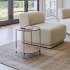 Zuo Adna Side Table - Brown-Maximum Weight Capacity: 65