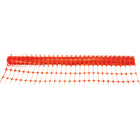 Zenith Safety Snow Fence - 50' L x 4' W - Orange - 4 Pack-Made of strong high density polyethylene with high tear resistance