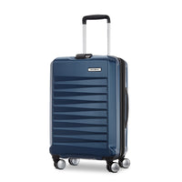 Samsonite Quest-X Spinner Carry-On Expandable - 21.5" - Blue Lagoon-Constructed of polycarbonate - a highly impact-resistant material that is strong and lightweight
